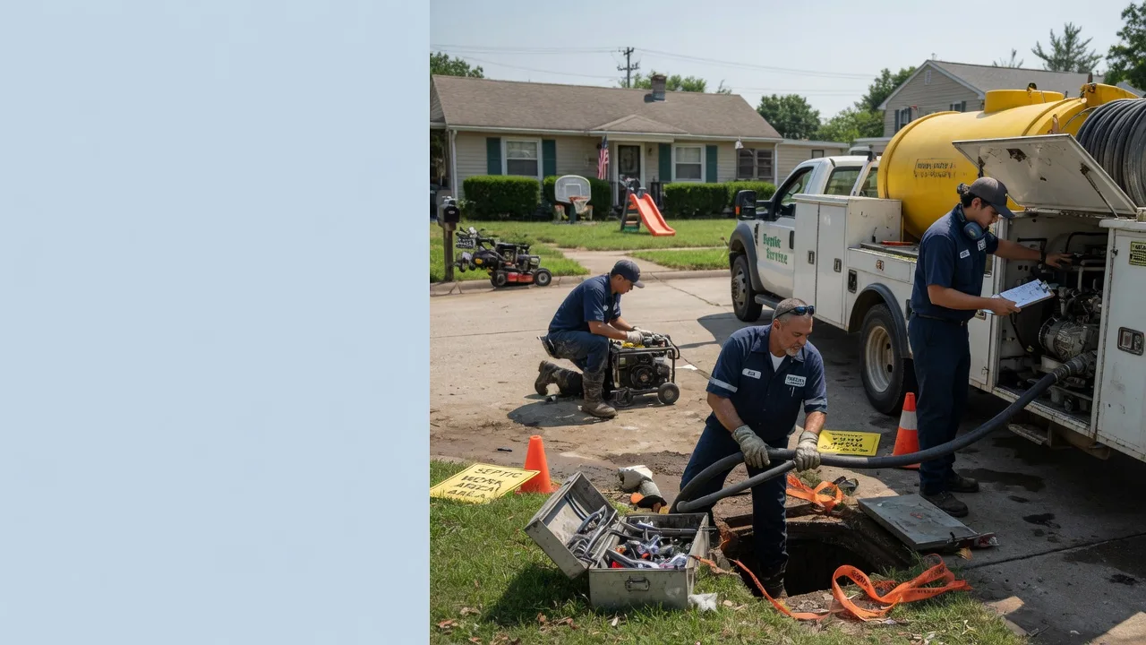 Septic Tank Pumping in New Burnside, IL near me